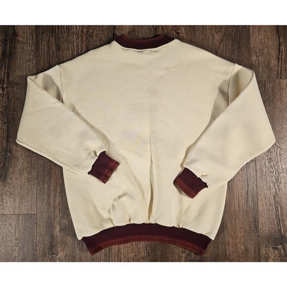 Vintage St Andrews Golf Norman Rockwell "The Gossips" Sweatshirt Mens XL Grandpa - Picture 9 of 9